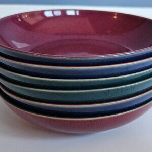 Denby Harlequin Pasta Bowls